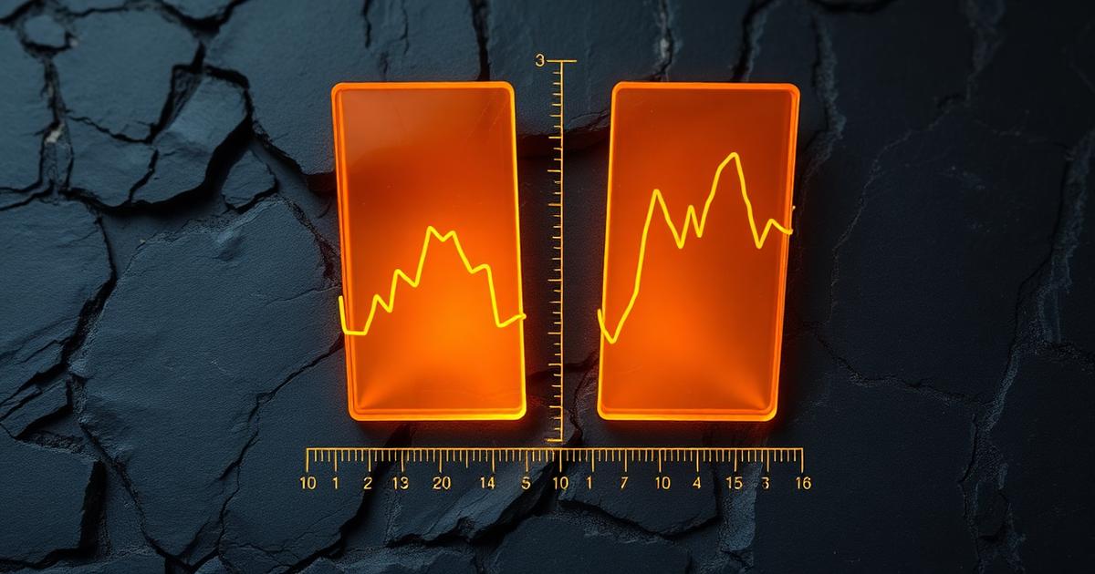 Comparison graphic used in the ProMarketsCFD trading platform review showing two market data panels side by side